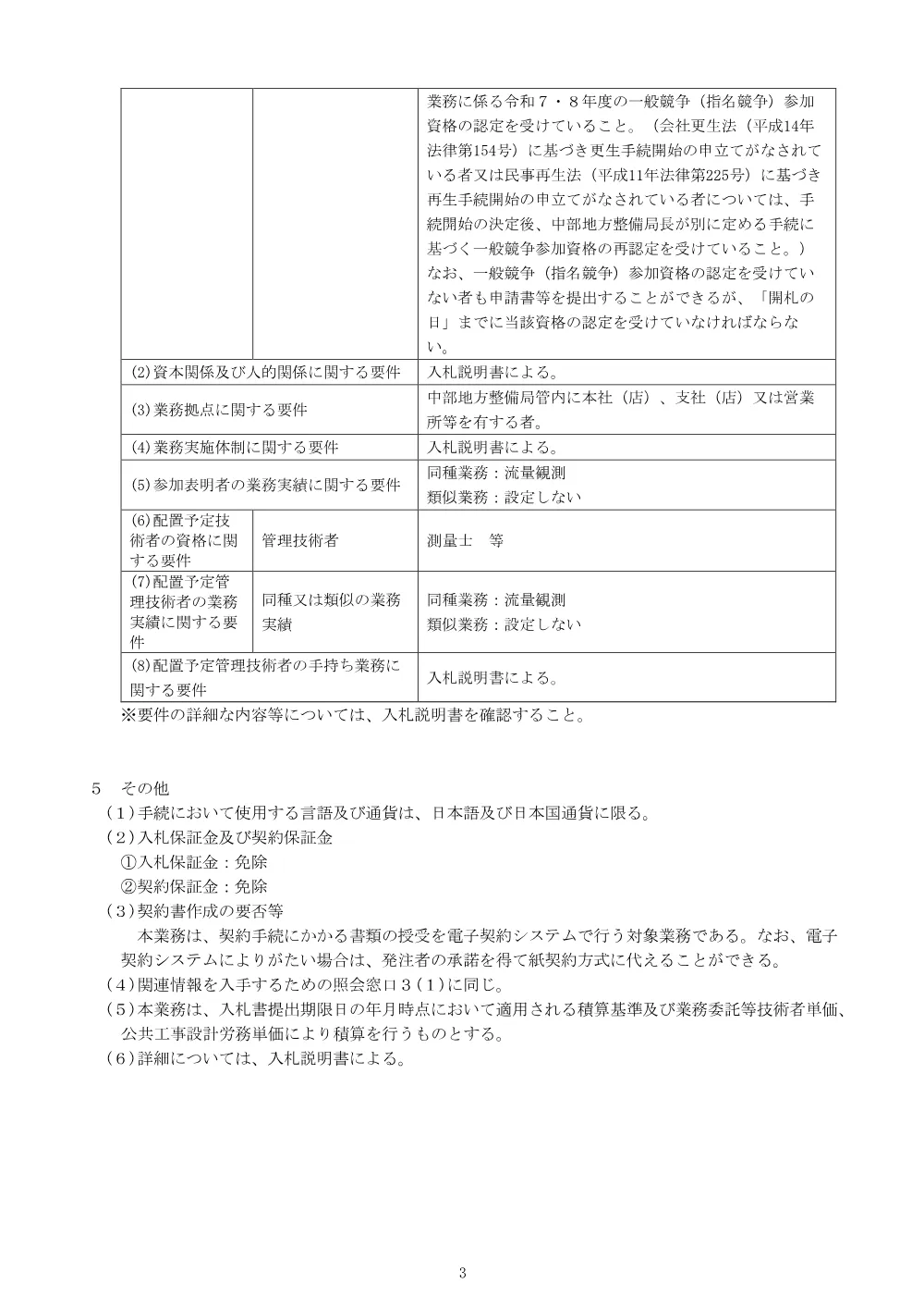 手続開始の公示.pdf 3ページ目のプレビュー