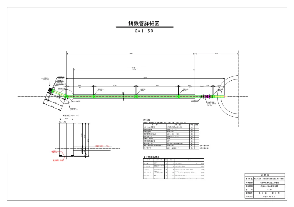 03_【設計図面】吹上中央第4水源地取水設備改修工事(8-1工区).pdf 3ページ目のプレビュー