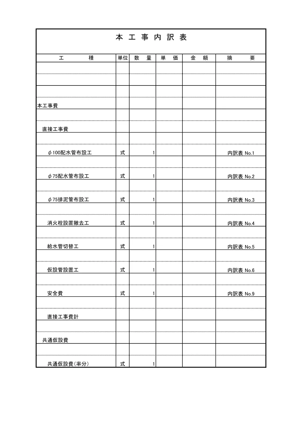 【仕様書】市道226号線配水管布設替え工事.pdf 2ページ目のプレビュー