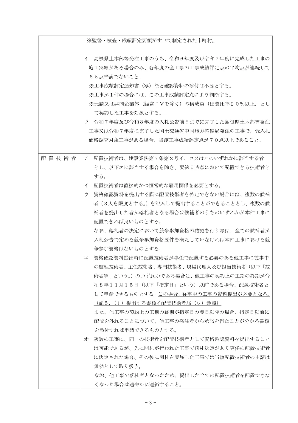 01_入札公告.pdf 3ページ目のプレビュー